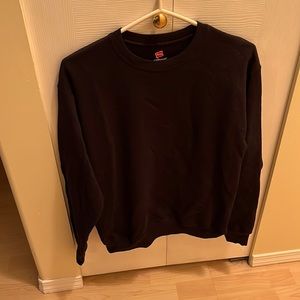 Black crew neck